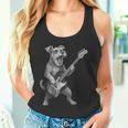シュナウザー 演奏 ベース ギター ロックミュージック 犬好き タンクトップ