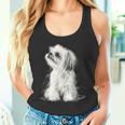 シーズー 犬 グラフィック ペット イラスト シーズー タンクトップ