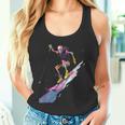 スキー スケルトン スキーヤー ダウンヒル 雪 冬 スキー タンクトップ