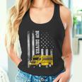 スクールバスドライバー アメリカ国旗 スクールバスドライバー用 タンクトップ