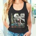 スケルトン 妖怪 歌川 国芳 日本美術 ハロウィン 相馬の古内裏 妖怪がしゃどくろと戦う大宅太郎光圀 タンクトップ