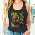 スター・ウォーズ ボバ・フェットの本 ネオン・ボバ・フェット・ライヴズ ポスター タンクトップ