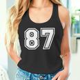 チームジャージーナンバー87 スポーツギフト タンクトップ