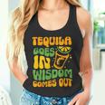 テキーラが知恵を生む 酒飲み ドリンク 飲酒 テキーラ タンクトップ