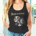 デス・イズ・サステイン・ファニー・キャバリア・キング・チャールズ・スパニエル タンクトップ