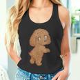トイプードル 犬 かわいい いぬ 子犬 ペット おもしろ 動物 イラスト タンクトップ