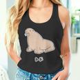 トド《ビッグ プリント》【どうぶつフレンズ】海・水族館の生き物 ゆるくてかわいい キャラクター イラスト タンクトップ