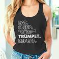 トランペッターのための面白いトランペット格言モチーフ タンクトップ