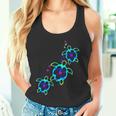 トロピカルカラー ハワイアン ホヌー ウミガメ タンクトップ