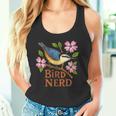 ナツハッチ 鳥 オタク ハナミズキ 木 アート タンクトップ