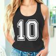 ナンバー10 誕生日ギフト スポーツ選手 チーム番号入りジャージ タンクトップ