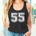 ナンバー55 スポーツジャージ ラッキーお気に入り番号 タンクトップ