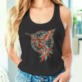 ハミングバード・トライバル・アート ネイティブアメリカン・インディアン・インディジナス タンクトップ