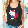 ハローキティ いちご ダークカラー タンクトップ