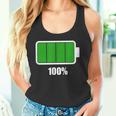 バッテリー 100 シャツ バッテリーフル充電 バッテリー満載 タンクトップ