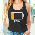 バッテリー25 残り25 バッテリーtシャツバッテリー低 タンクトップ