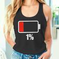 バッテリー残り1バッテリーデッドtシャツバッテリー低下 タンクトップ