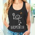 バドミントンプレーヤー バドミントンラケット シャトルコック バーディースポーツ タンクトップ
