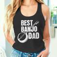 バンジョーパパ バンジョーインストラクター カントリーミュージック 父の日 タンクトップ