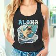 パグサーフィン アロハ サーフボード&ウェーブ タンクトップ