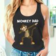 パパ・ゴリラ猿 チンパンジー 動物 かわいい猿 ギフト タンクトップ