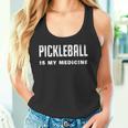 ピックルボールは私の薬 面白いピックルボール タンクトップ