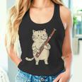 ファゴット猫ミュージシャン レトロ キュート バンド オーケストラ タンクトップ