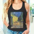 フィンセントファンゴッホの夜のカフェテラス タンクトップ