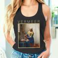 フェルメール 面白いtシャツ アート 牛乳を注ぐ女 絵画 メンズ レディース 面白い 服 美術 油彩画 タンクトップ