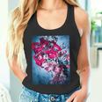 フラワー スカル フローラル シュガー ダーク アート グランジ エステティック ホラー タンクトップ