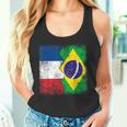 フランス ブラジルの旗 タンクトップ