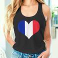 フランス国旗ラブハートフランス国旗 タンクトップ