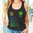 ブラジル国旗 ブラジルのプライド愛好家 タンクトップ