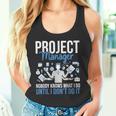 プロジェクトマネージャー Nobody Knows What I Do プロジェクト計画 タンクトップ