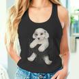 ポケットに入った面白いcavachon Dog Cavachon Dog好きのための タンクトップ