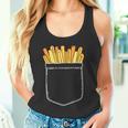 ポテト ポケット ポケットにポテト フライドポテト おもしろ ポテト好き タンクトップ