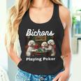 ポーカーをする犬 ビション・フリーゼ ビション・フリーゼの犬種 タンクトップ