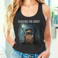 マジック・ファニー・ウィザード・キャットのためにパープレイしよう タンクトップ