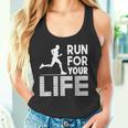マラソンランナー Run For Your Life ランニング タンクトップ