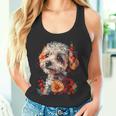 マルチプー犬 グラフィック ペット イラスト マルチプー タンクトップ