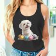 マルチーズ 犬 犬種 ハッピーイースター メンズ レディース キッズ タンクトップ