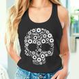 メキシコ人のための死者の日デザインのシュガースカルカラベラ タンクトップ
