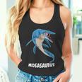 モササウルス 先史時代デザイン タンクトップ