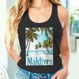 モルディブ島 ビーチ 熱帯風景 旅行 お土産 タンクトップ