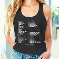 モールス符号tシャツ 国際モールス符号アルファベットシャツ タンクトップ