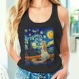 ユニコーン恋人のためのユニコーン恋人のスターリーナイトヴァンゴッホ タンクトップ