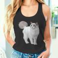 ラグドール 猫のポートレート ラグドール キャットヘッド ラグドール 猫の顔 タンクトップ