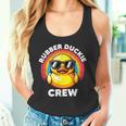 ラバーダッキークルーアイラブダックスラバーズファニーラバーダック タンクトップ