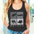 ラフティング シルエット 川 ラフト アウトドア ラフティング スポーツ タンクトップ