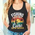 レトロ 釣り療法 メンタルヘルス ストレス解消 フィッシャーマン タンクトップ